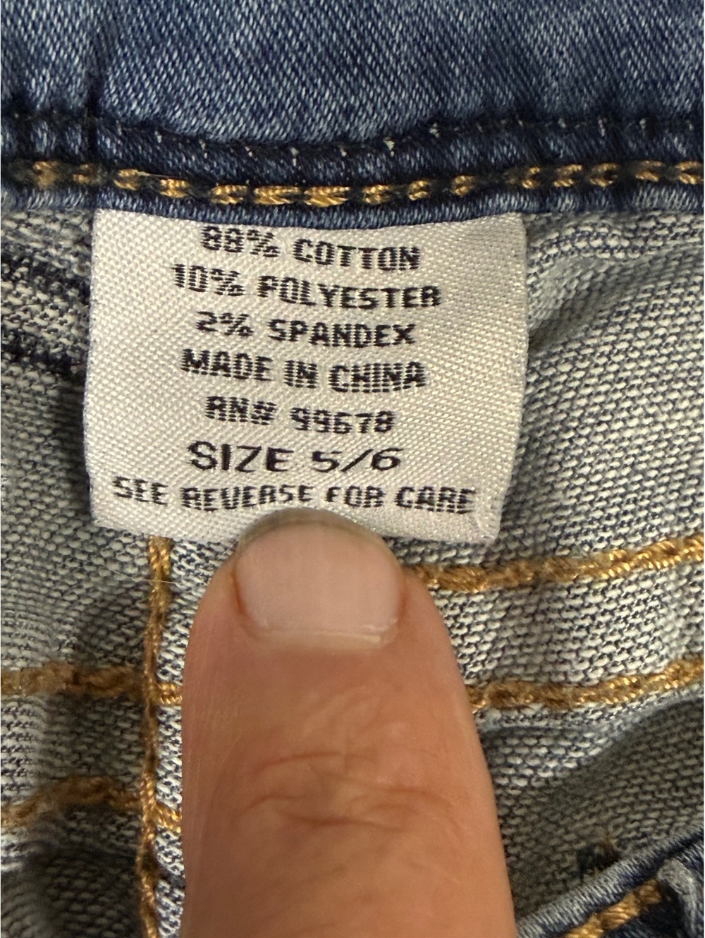 HYDRAULIC The Traveling Jean 3-Button Skinny Jeans Medium Wash Size 5/6 - Picture 10 of 10